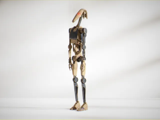 Star Wars B1 Battle Droid Figure