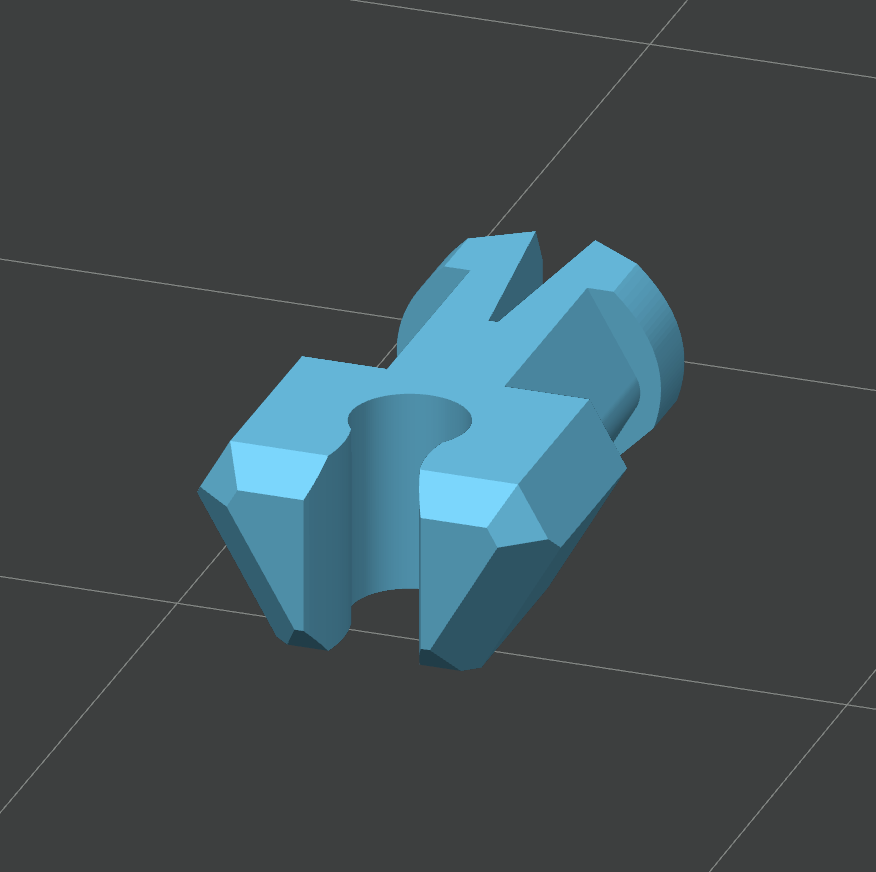 Miniatura 3 do modelo 3D 0.1g微型耗材夹 V1