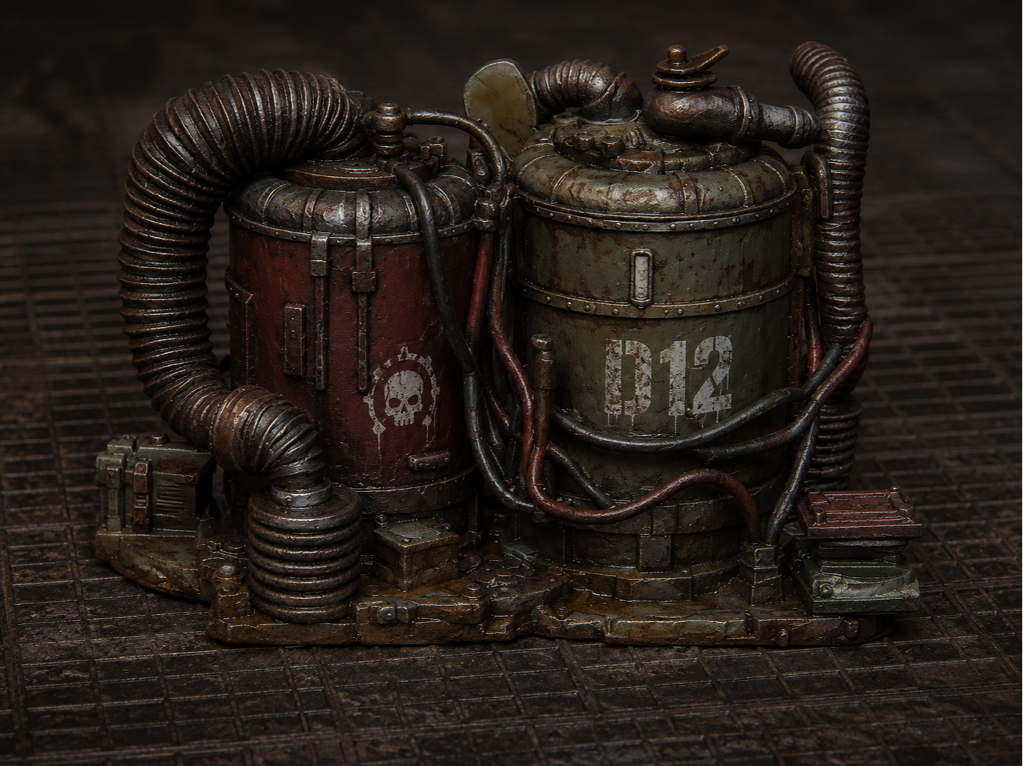 Zone mortalis chem vats  - necromunda terrain
