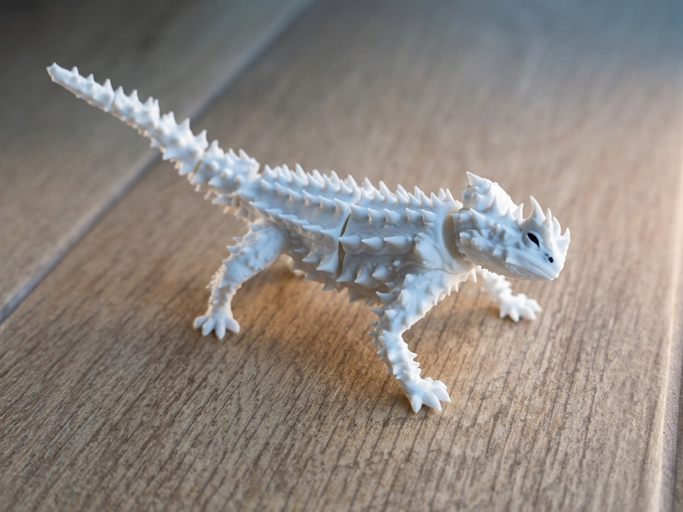 The Spiky Devil Lizard - Articulated 