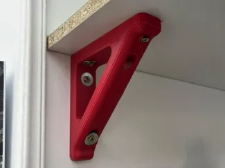 soporte de pared para baldas 