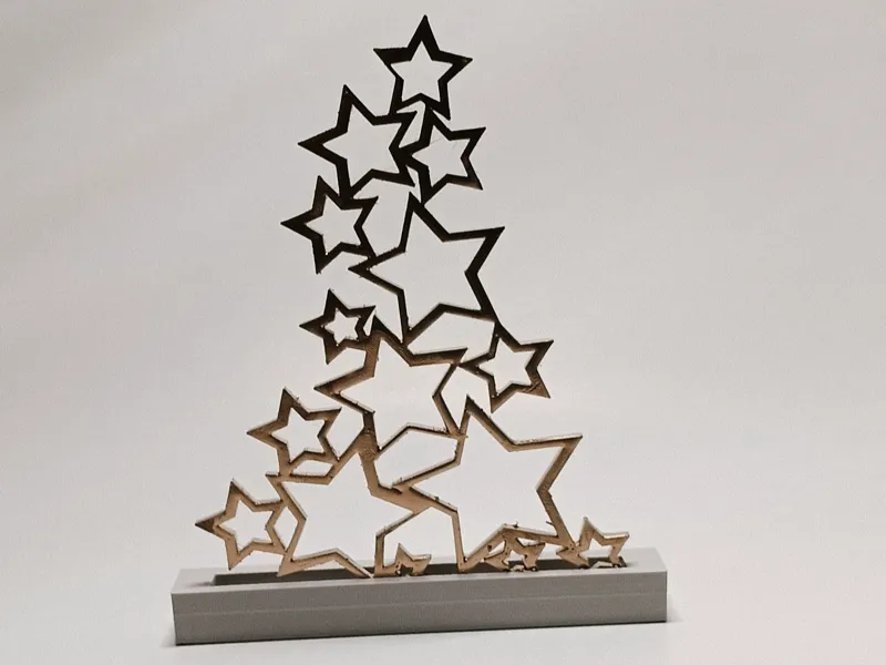 Star Christmas tree