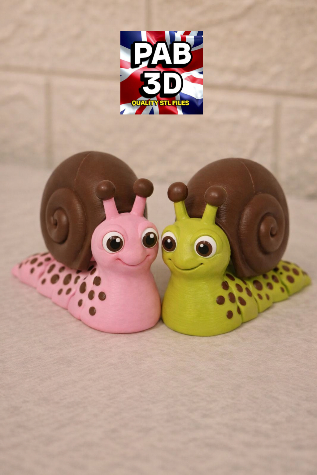 Miniatura 3 do modelo 3D Articulated snail