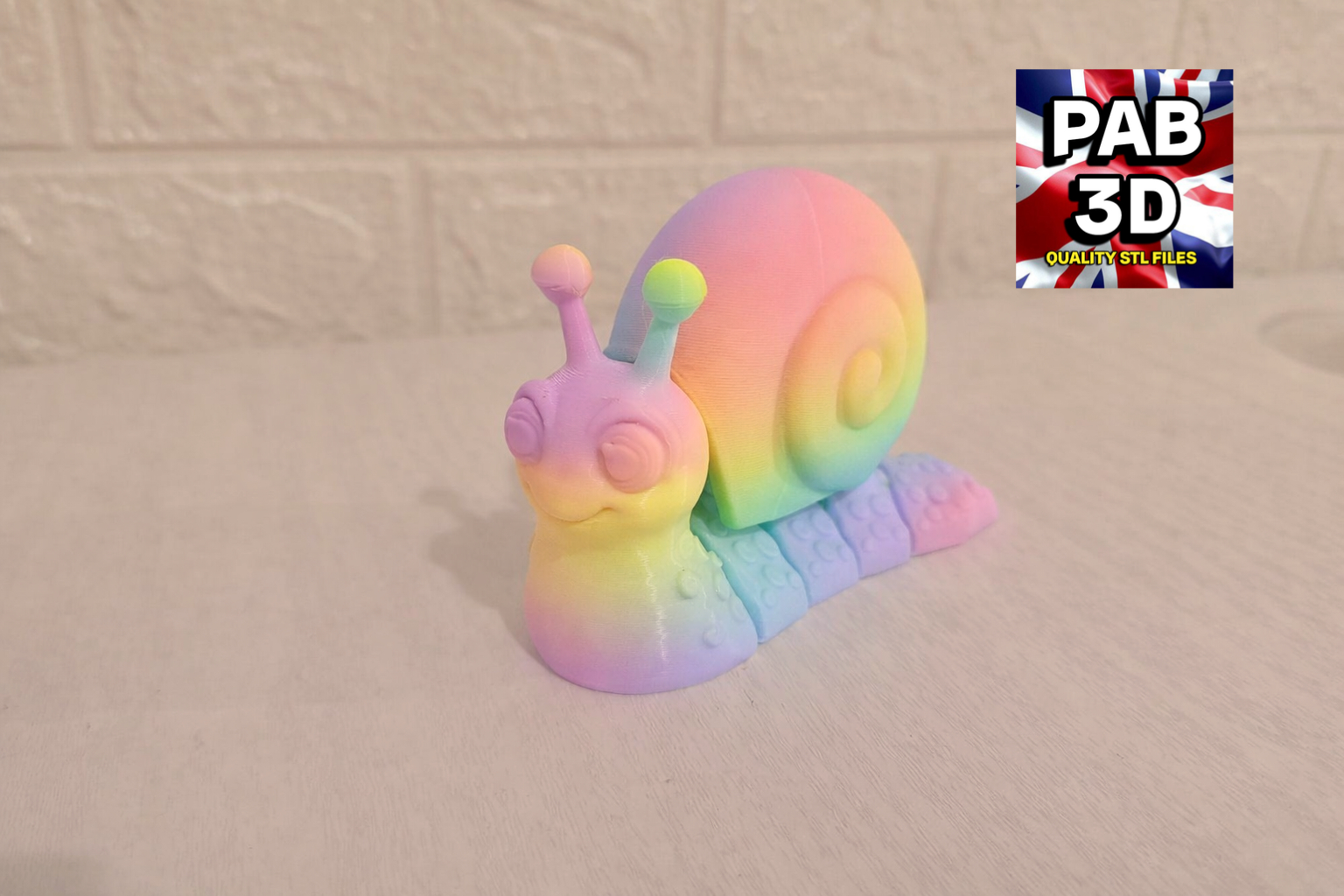 Miniatura 6 do modelo 3D Articulated snail