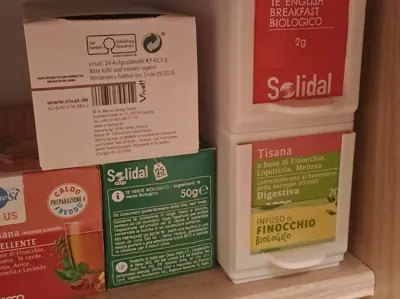 Stackable tea bag box