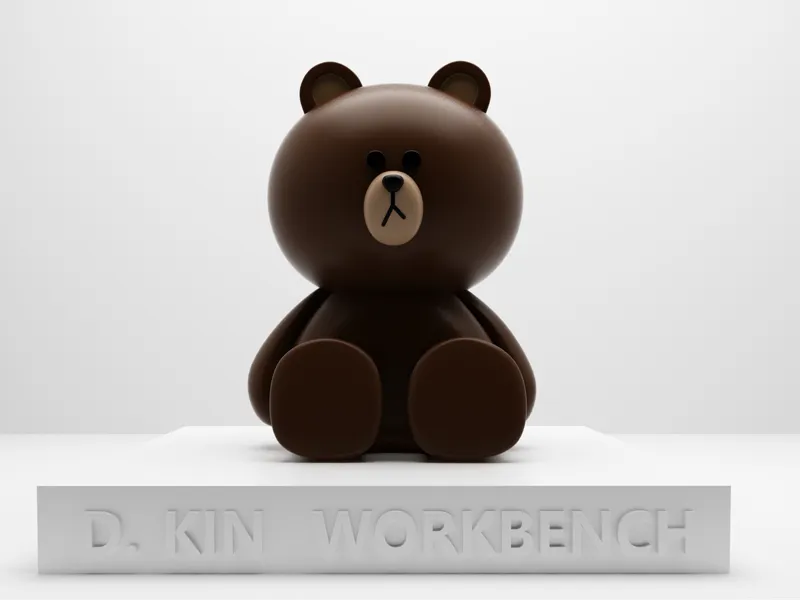 Line friend   Brown Bear  布朗熊