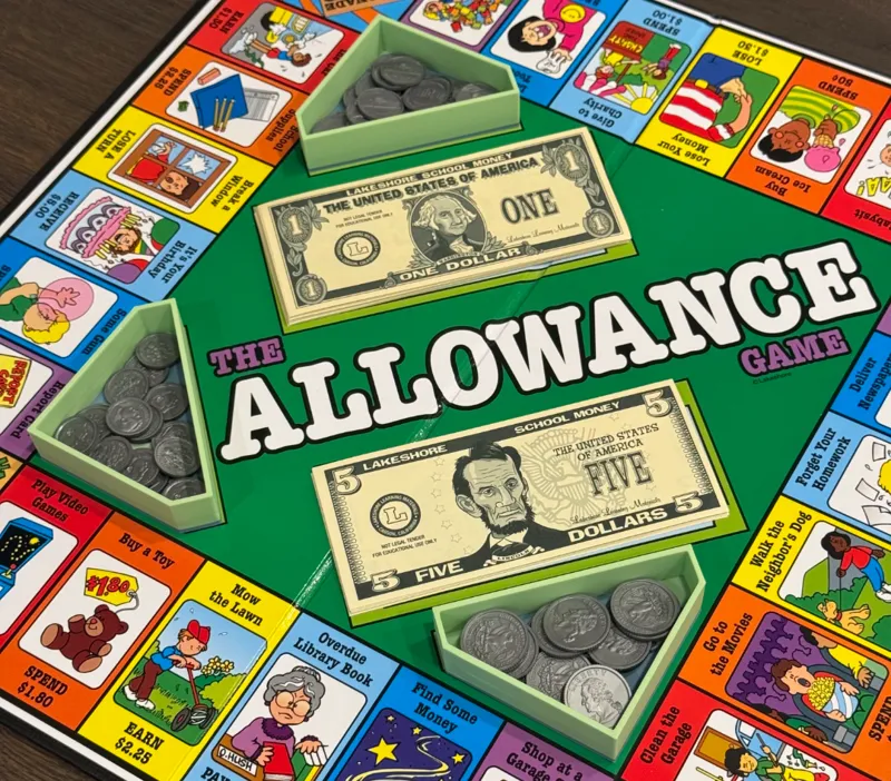 Coin Organizers for Lakeshore Allowance Game