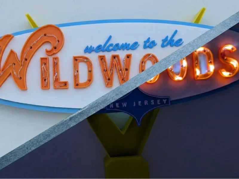 Wildwoods Sign (with optional lighting)