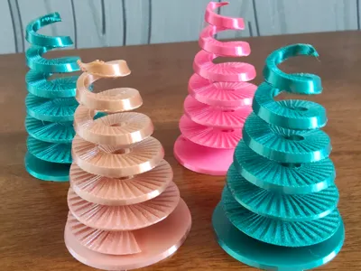 Spiral Christmas tree