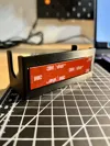 Rear double-sided tape recess 0.2mm layer, 2 walls, 15% infill