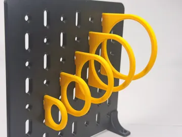 Letrero o emblema decorativo: IKEA Skadis Snap Lock Loop Hooks - multiple sizes! — vista de referencia 4