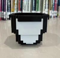 Small bucket, 3mm thickness. No AMS, Need Glue