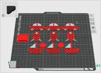 Scaled to 75%, 0.2mm layer, 2 walls, 12% infill