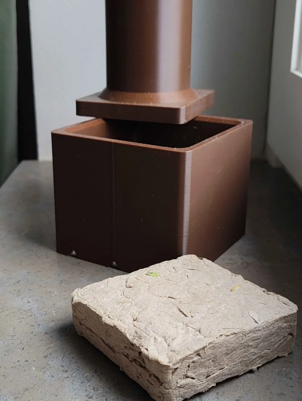 Cardboard Recycler Press v1.0 - Free 3D Print Model - MakerWorld