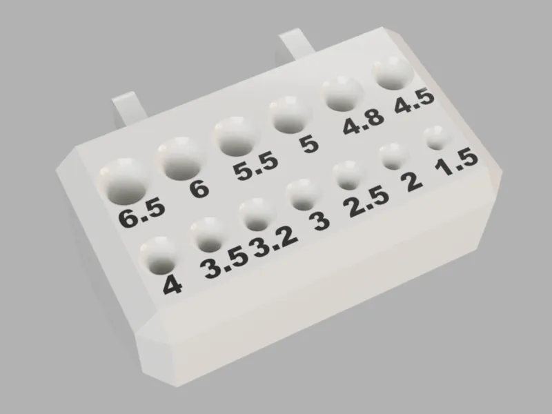 Skadis mini drill bit holder 13