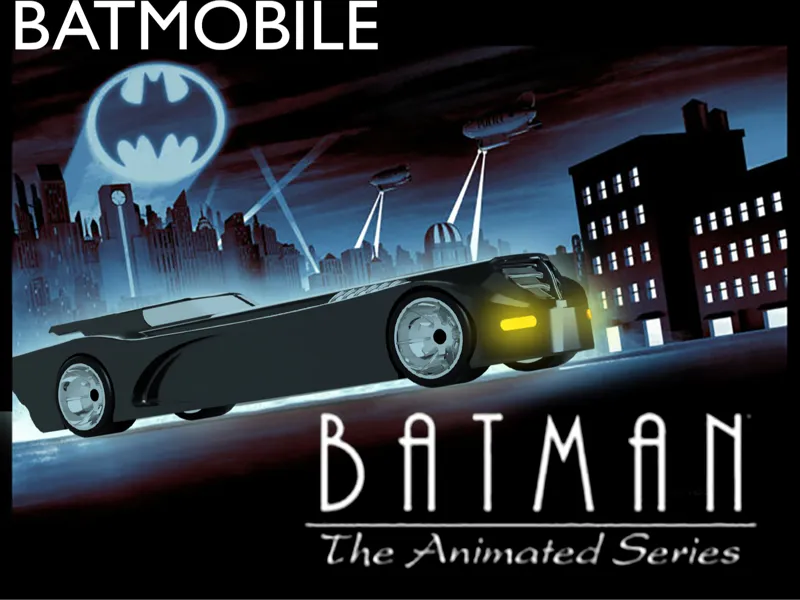 Batman: The Animated Series Batmobile (1992-95)
