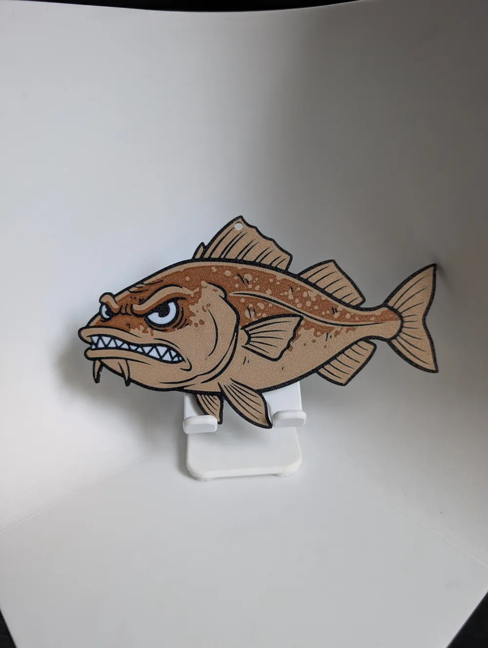 Poor Cod Drawing Grumpy Cartoon Cod - Free 3D Print Model - MakerWorld