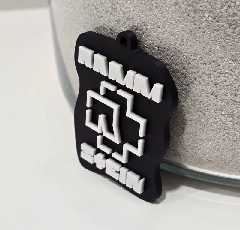 Rammstein keychain