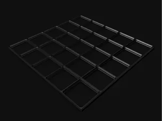 Gridfinity base plates (no sharp edges)