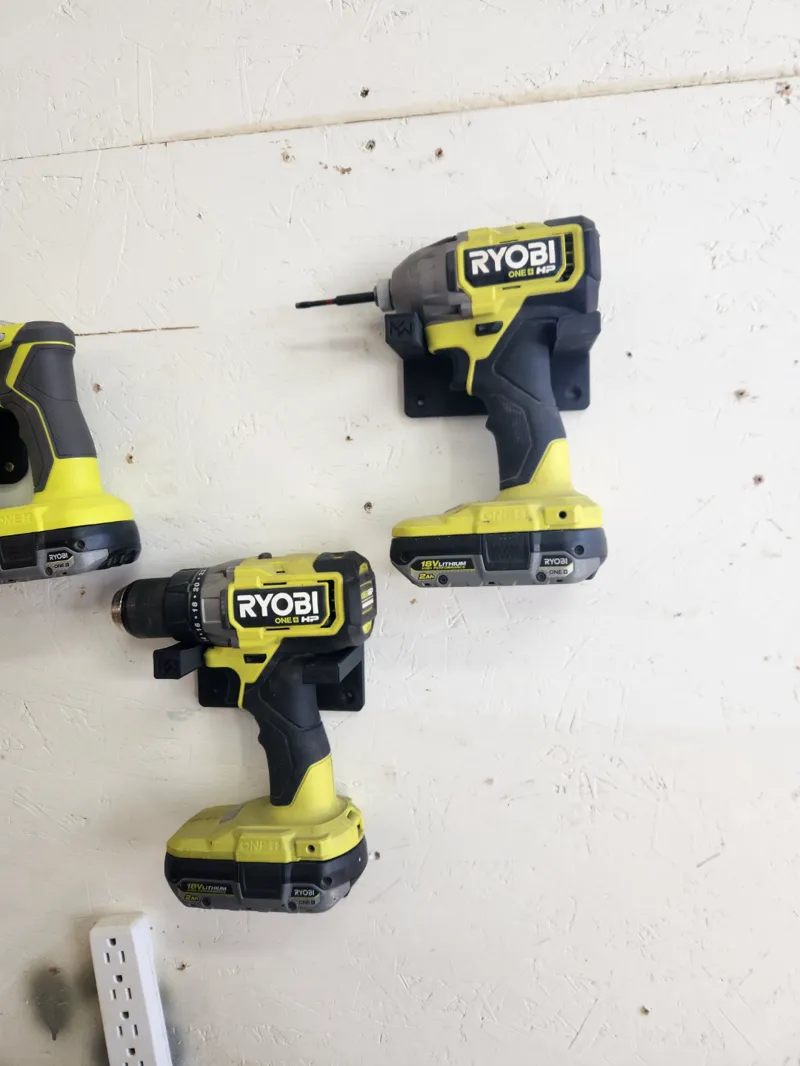 Ryobi PBLDD01/PBLID01/PCL424B Tool Mounts