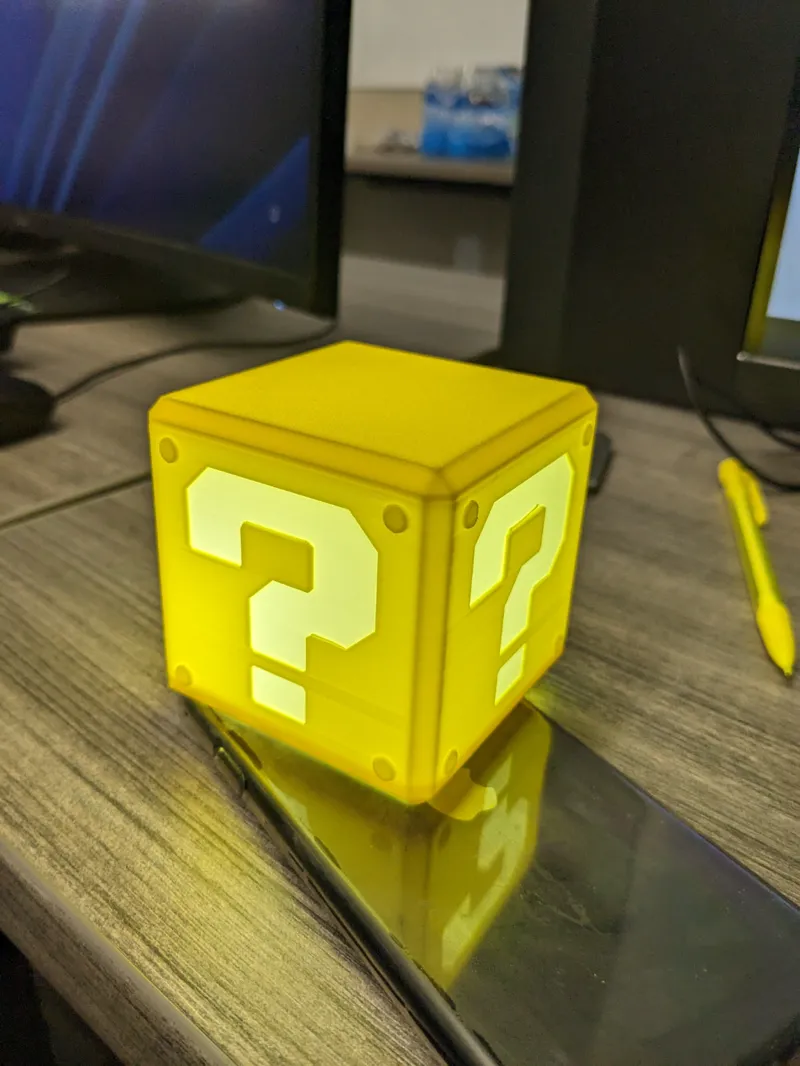 Mario power up lightbox