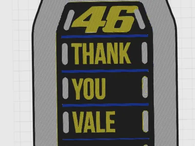 THANK YOU VALE PIT BOARD