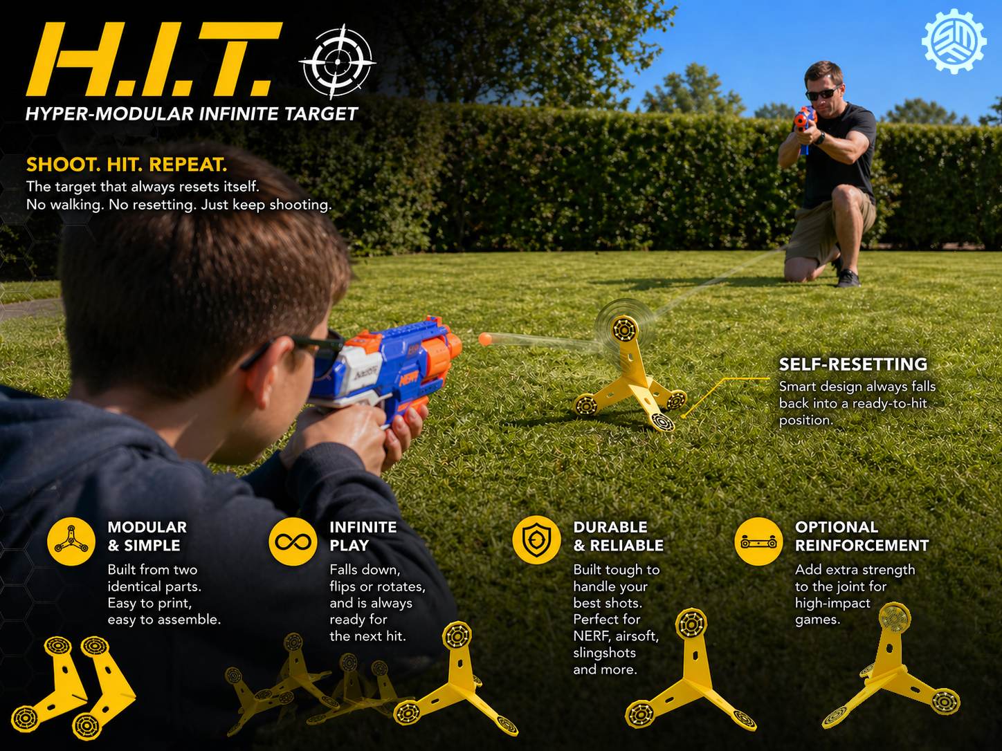 H.I.T. (Hyper-modular Infinite Target)