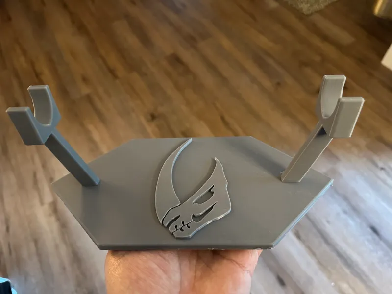 Darksaber with blade stand