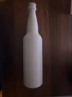 Bouteille en verre décorative — photo 3