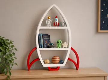 Estante o repisa: Rocket Display Shelf - Wall & Tabletop — vista de referencia 3