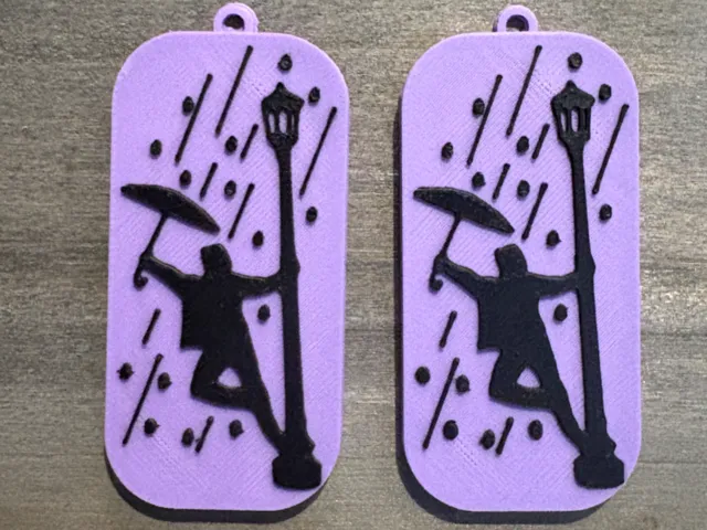 Singing In The Rain Drop Earrings