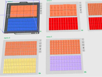 Fraction Squares