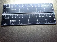 3 Rulers - Dual Color - Half Sized