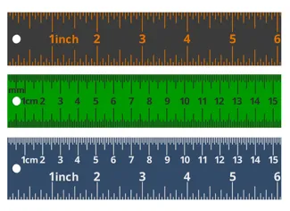 Rulers That Start at Zero (Flush End)