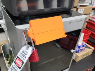 X1C Screen Lockout Cover
