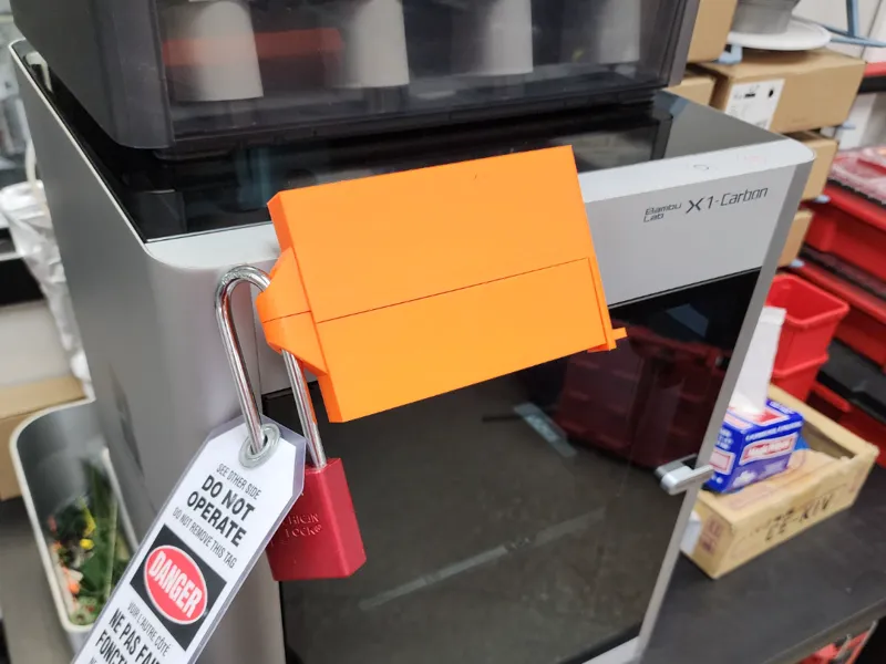 X1C Screen Lockout Cover
