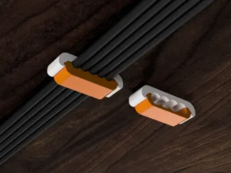 Cable clip 4x7mm