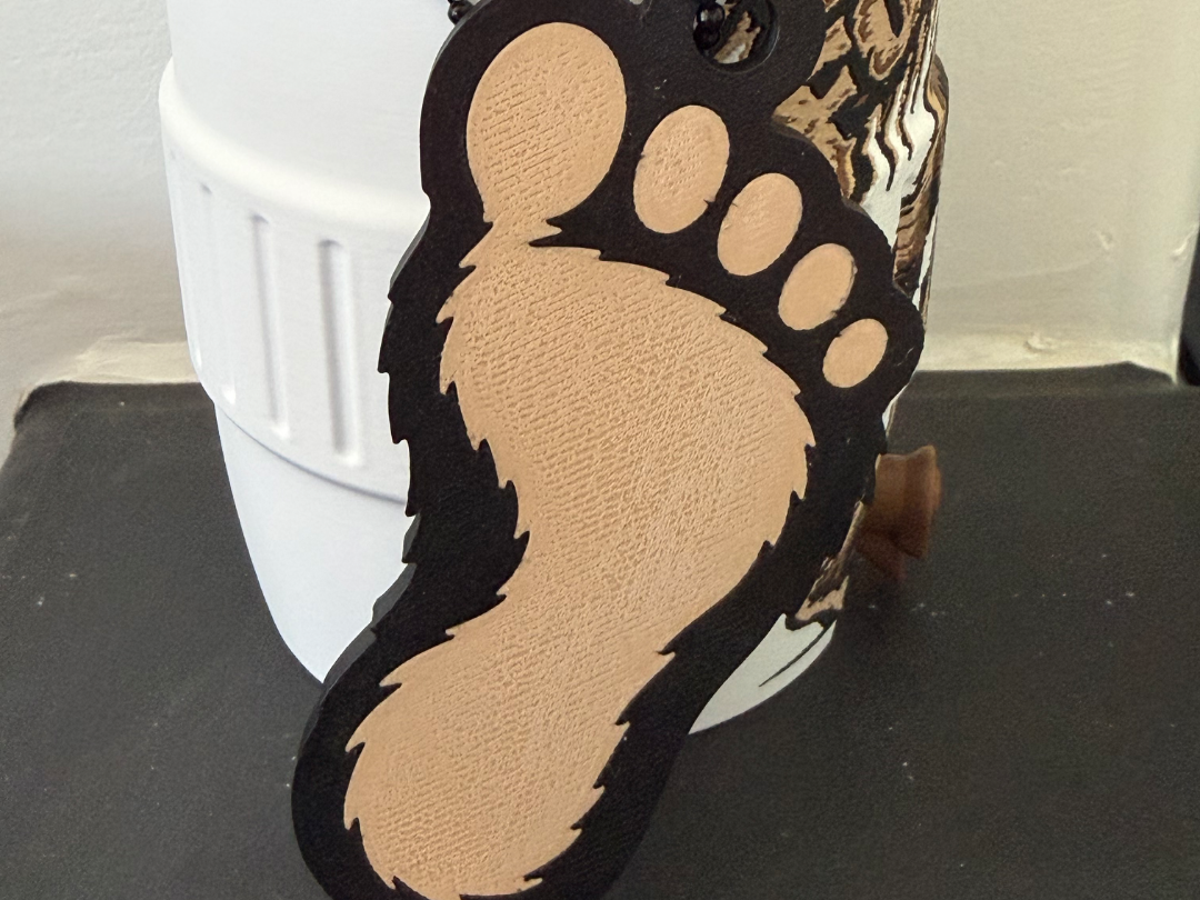 Big Foot Keychain Tab Opener