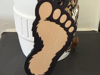 Big Foot Keychain Tab Opener