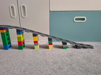 DUPLO Zug Brücke Große Klemmbausteine
