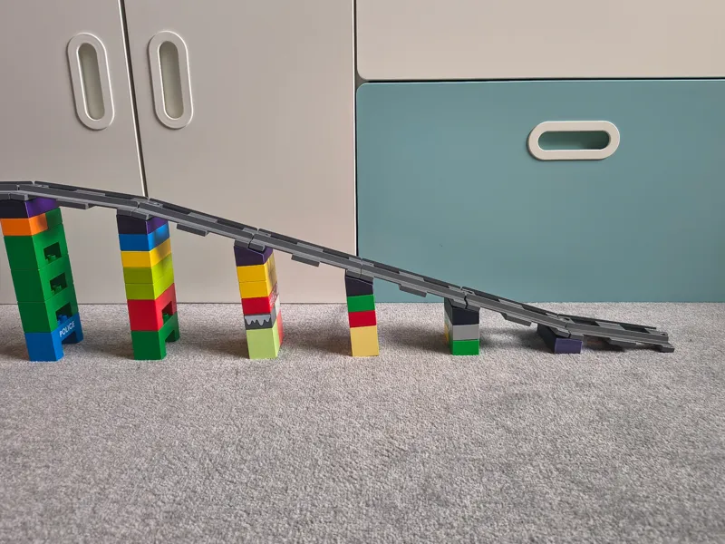 DUPLO Zug Brücke Große Klemmbausteine