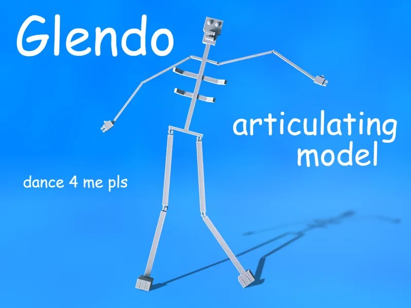 Glendo Meme Endoskeleton 3d Model FNAF Roblox