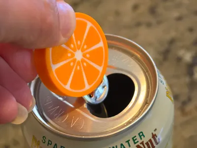 Orange /Lime / Lemon Slice Can Opener Keychain