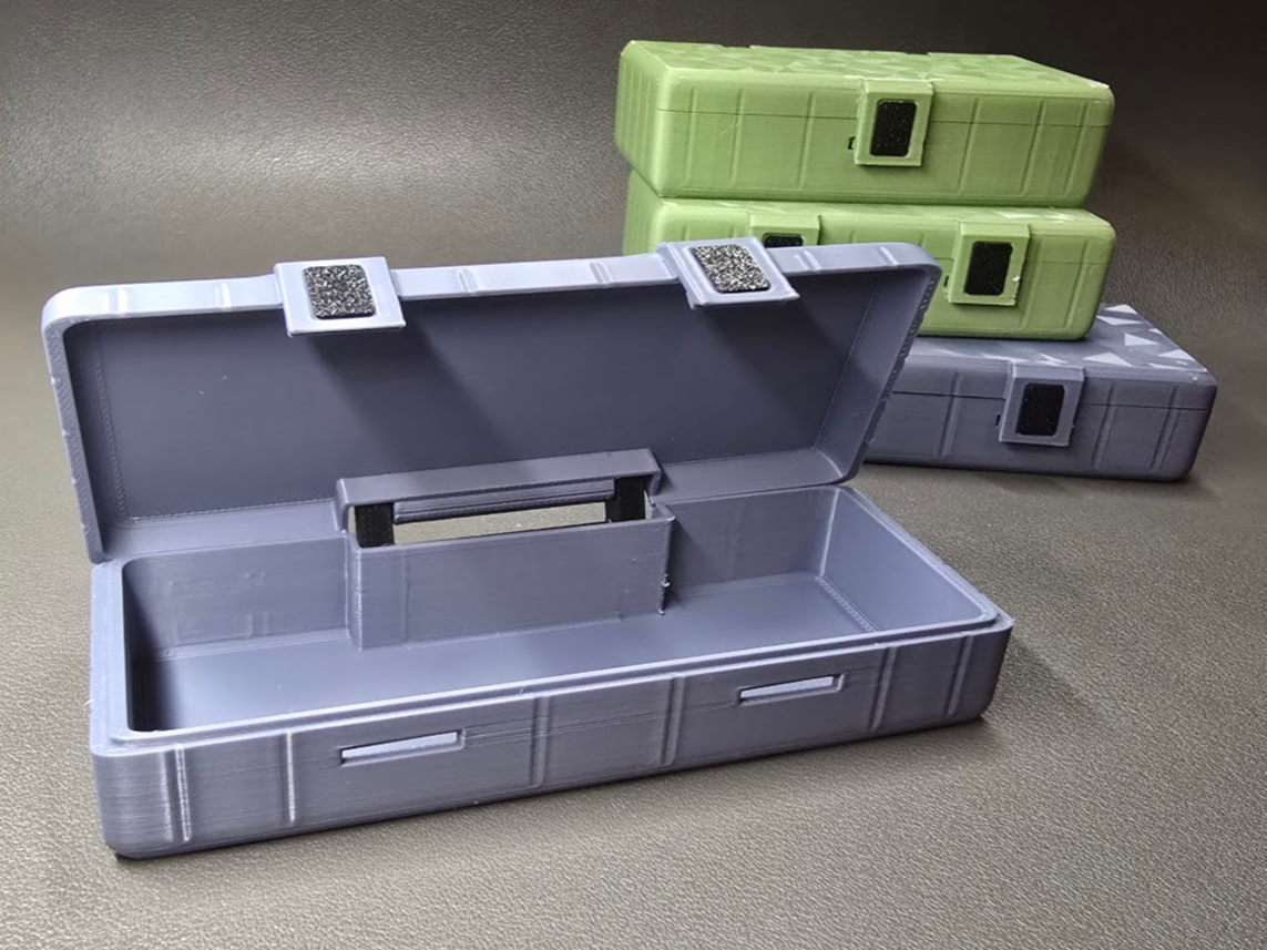 RC 1/10 accessories a storage box & air compressor