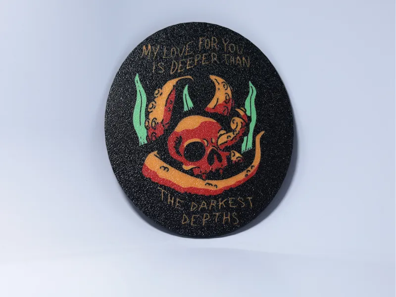 The Darkest Depths Wall or Desk Art