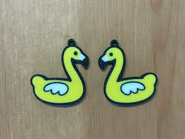 Summer Duck Earrings