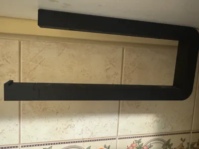 Basic paper towel holder
