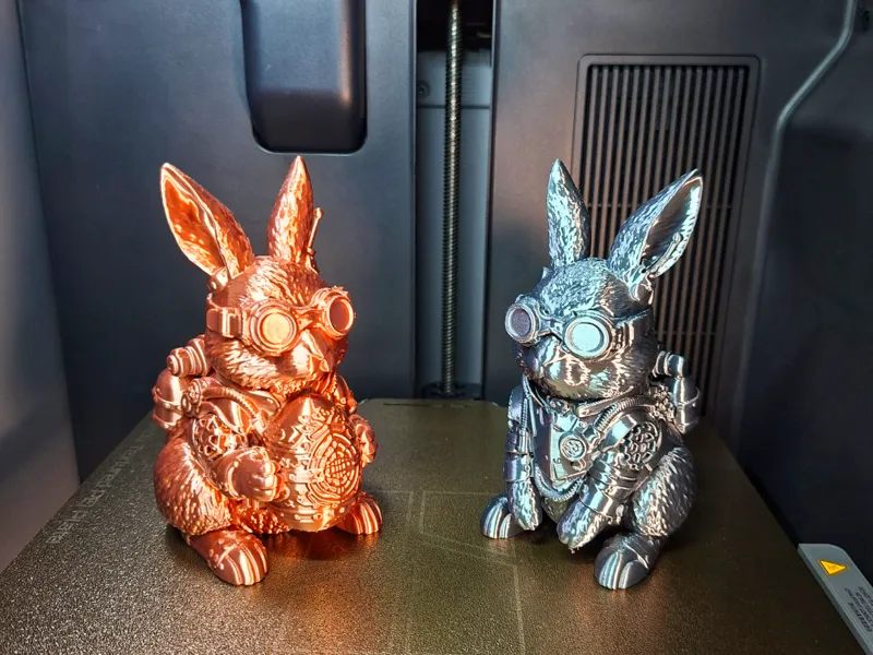 Steampunk easter rabbit