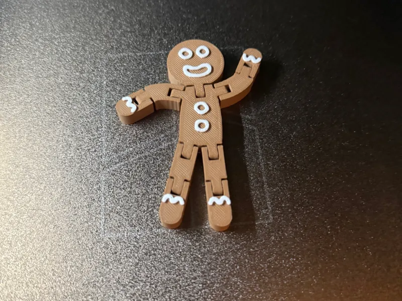 Articulated Gingerbread Man