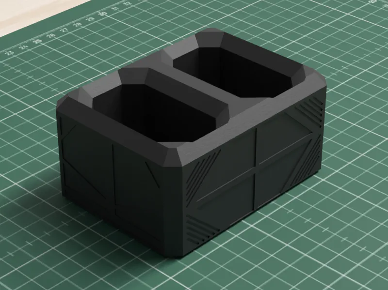 Turbo Fan Dual Docking Station